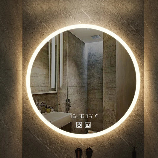 Miroir circulaire ajustable avec LED 40/50/60CM